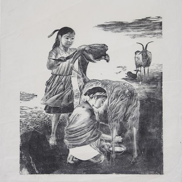 Ordeñadoras de cabra